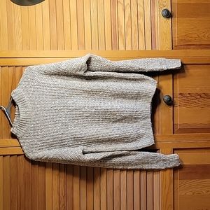 Slouchy boho knit sweater.